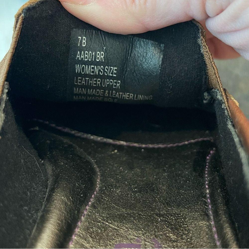 NWOT Aravon by‎ New Balance Kiley Premium Leather Slip-On Loafer Brown Size 7 - Picture 6 of 13